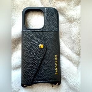 iPhone 14 Pro Bandolier Crossbody Case (with strap)